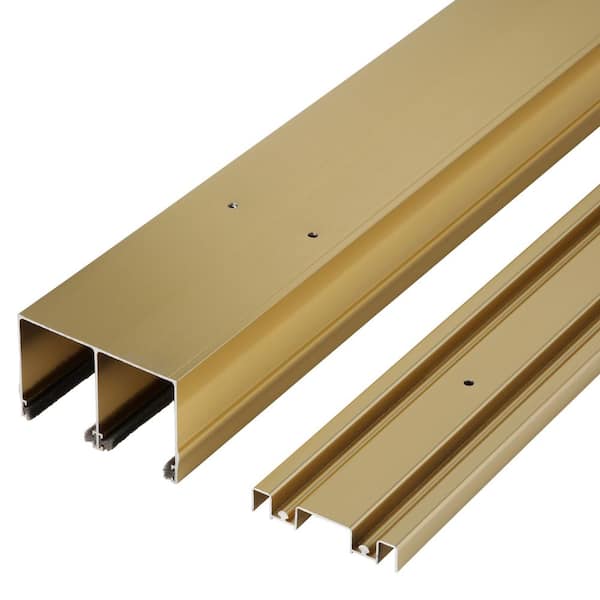 Contractors Wardrobe 60 in. x 81 in. Silhouette 1-Lite Bright Gold