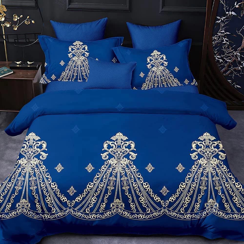 Shatex King Size Comforter Set Blue 3 Pieces King Size Comforter Ultra