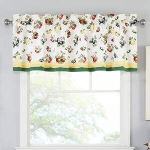 Villeroy and Boch French Garden 60 in. L x 15 in. W Multi-Color Window Valance