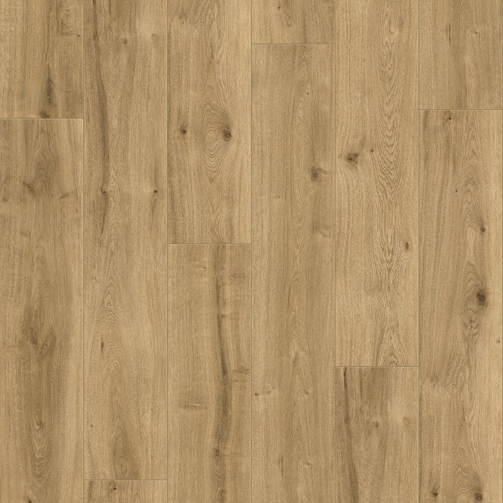 水槽 oak Lifeproof River Oaks 14 mm T x 8 in.. W Waterproof Laminate Wood