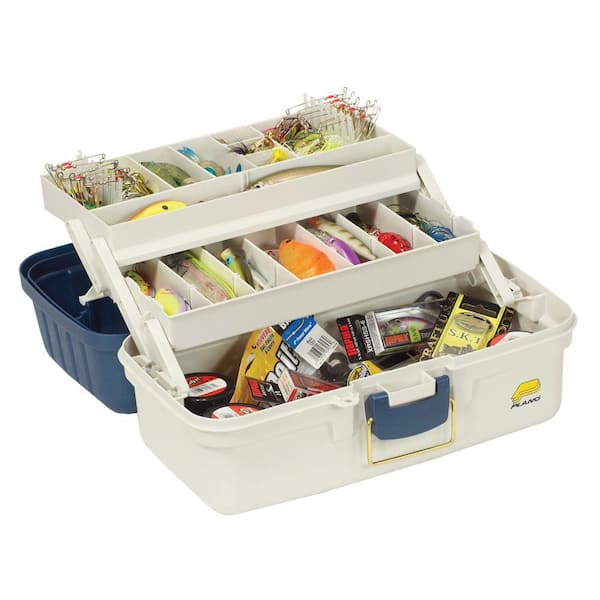 PLANO 2 Tray Tackle Box 610206 - The Home Depot PLANO 2 Tray Tackle Box 610206 - The Home Depot