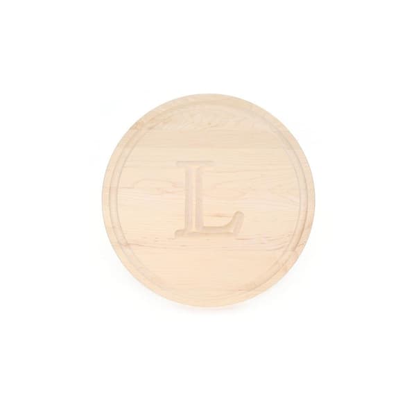 BigWood Boards Round Maple Cheese Board L