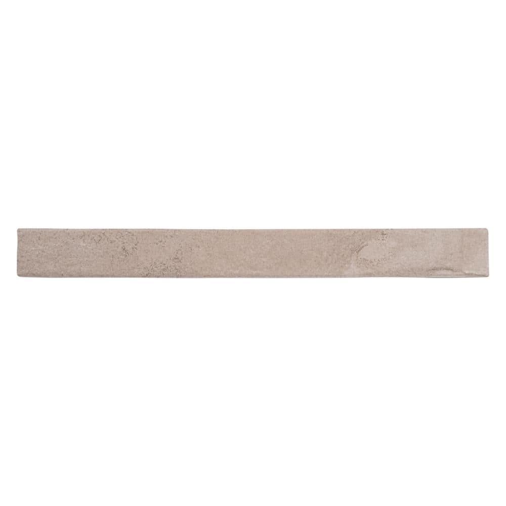 Apothecary Tahini 2 in. x 18 in. Textured Matte Porcelain Brick Look Floor and Wall Tile (8.29 sq. ft. /Case) price history on PriceWatchPro