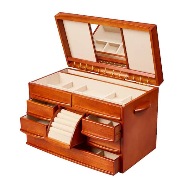 Decorative Wooden Lacquered Jewelry Box Set 2 pieces – Royale One