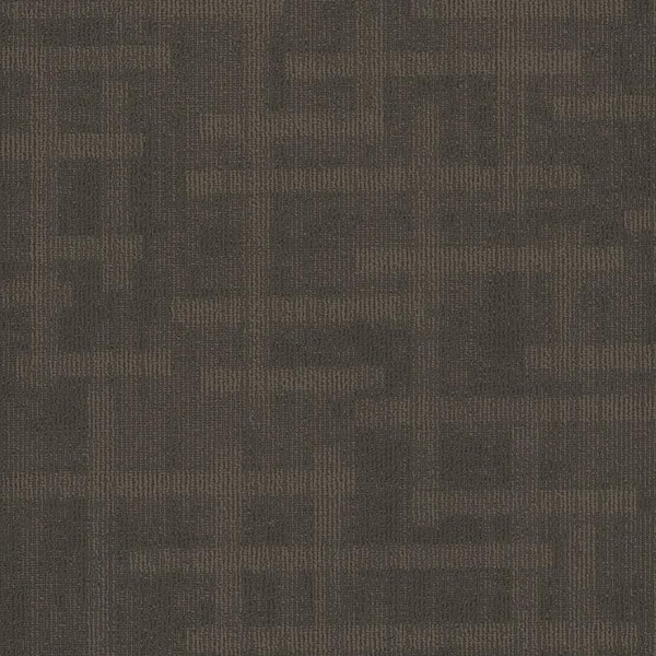 Engineered Floors Waycross - Noble - Gray Commercial/Residential 24 x 24 in. Glue-Down Carpet Tile Square (72 sq. ft.)