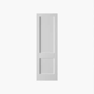 30 in. x 96 in. Double Panel Solid Core Composite Primed Smooth Texture Interior Door Slab