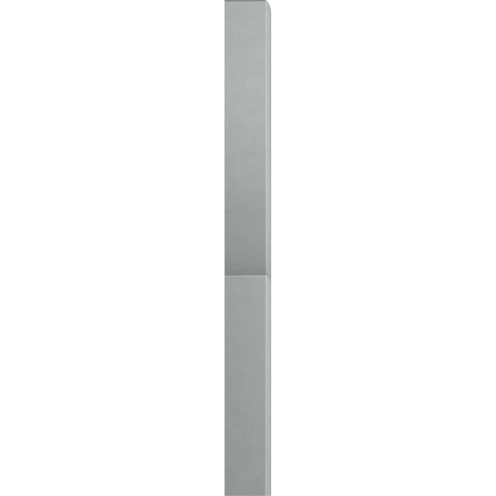 Gray Urethane Panel Moulding Corner for Decorative Walls