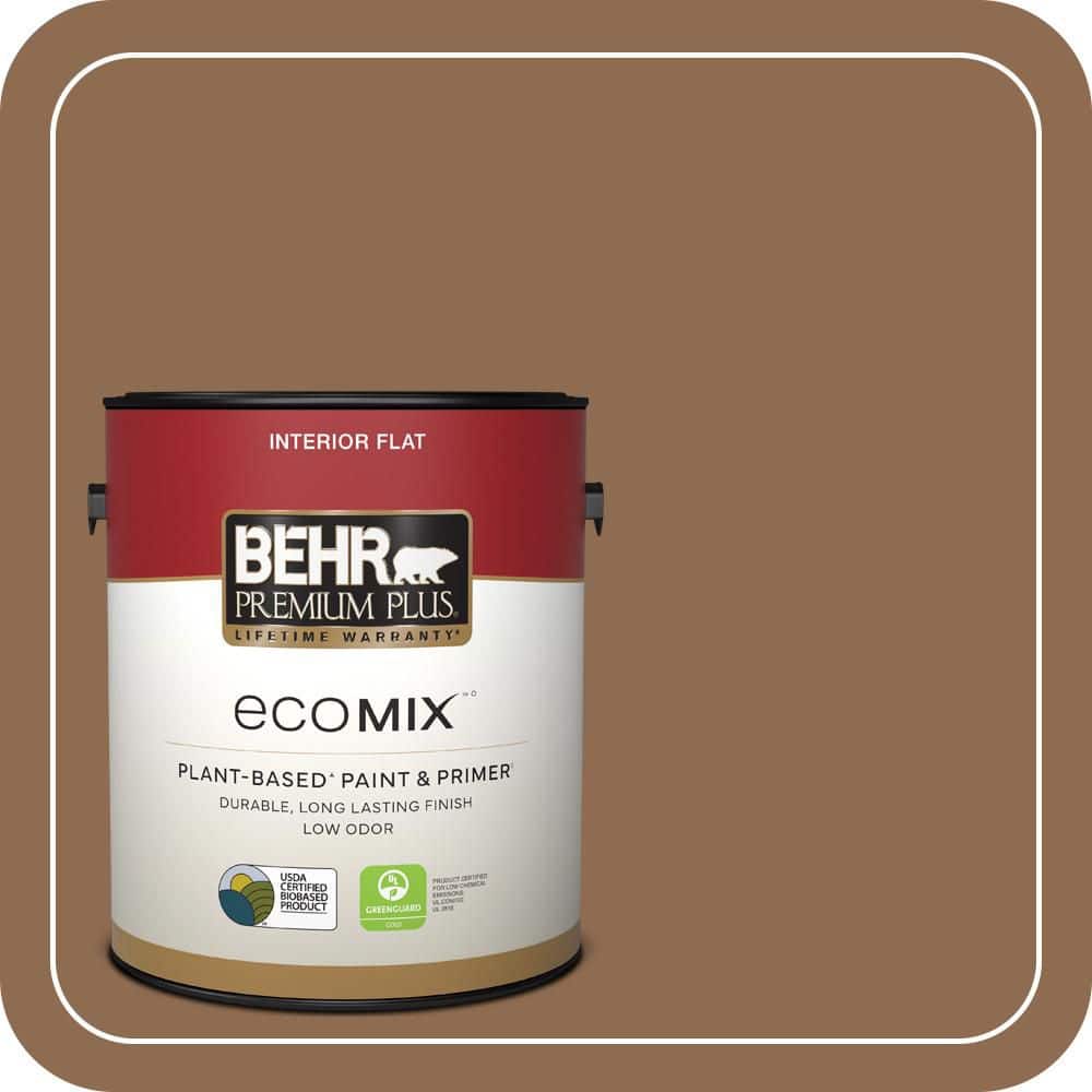 1 gal. #N250-6 Split Rail Flat EcoMix Plant-Based Interior Paint & Primer price history on PriceWatchPro