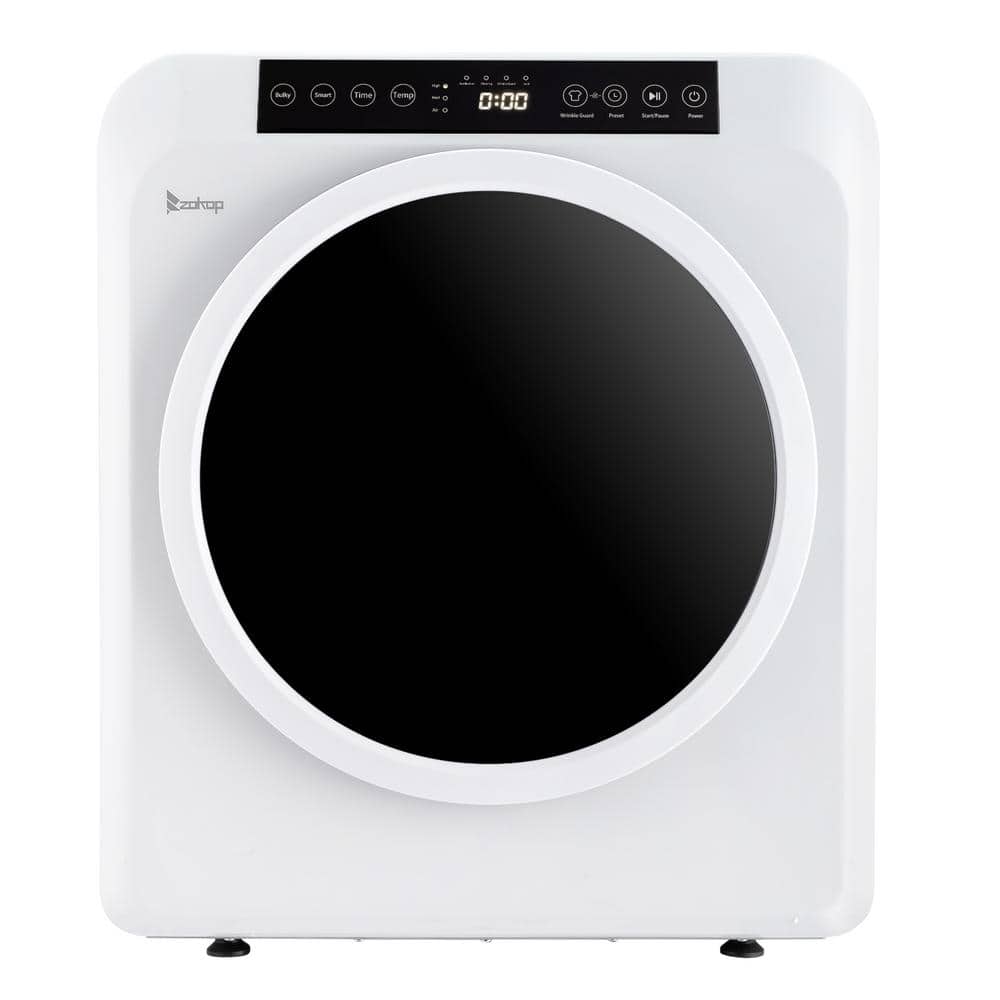 3.5 Cu.Ft. Vented Front Load Compact Electric Dryer in White