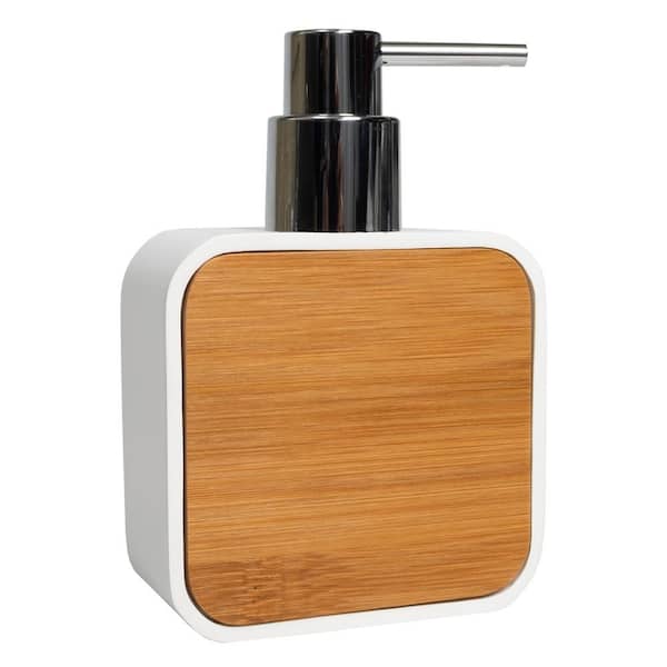 Sweet Home Collection Ritz Soap Dispenser or Lotion Pump Bathroom Accessory (1 Piece)