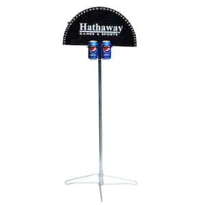 Quickscore Outdoor Game Scorer for Yard Games Horseshoes Cornhole Ladderball and Ring Toss with Drink Holders