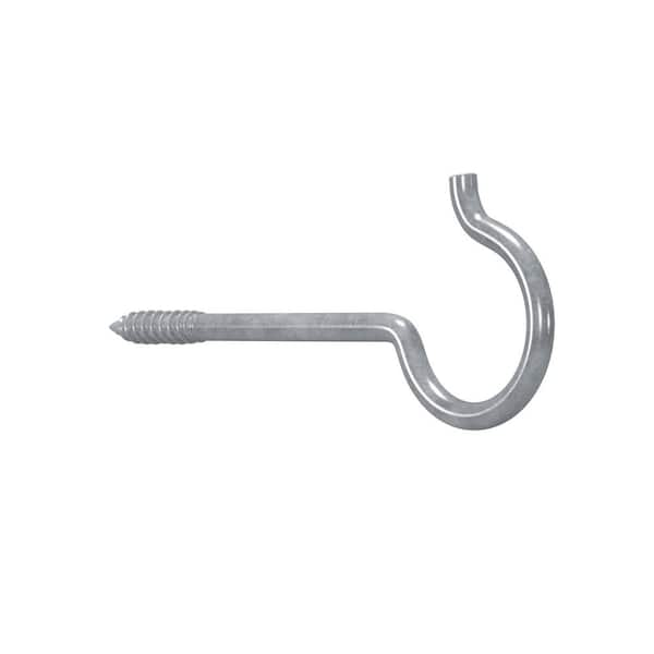 Everbilt #6 Zinc-Plated Screw Hook 816781 - The Home Depot