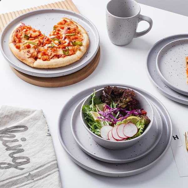 STONE LAIN Stone Lain Jade 16-Piece Dinnerware Set Stoneware
