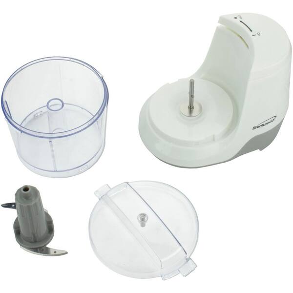 BLACK & DECKER 3 Cups 70-Watt White Mini Food Chopper at