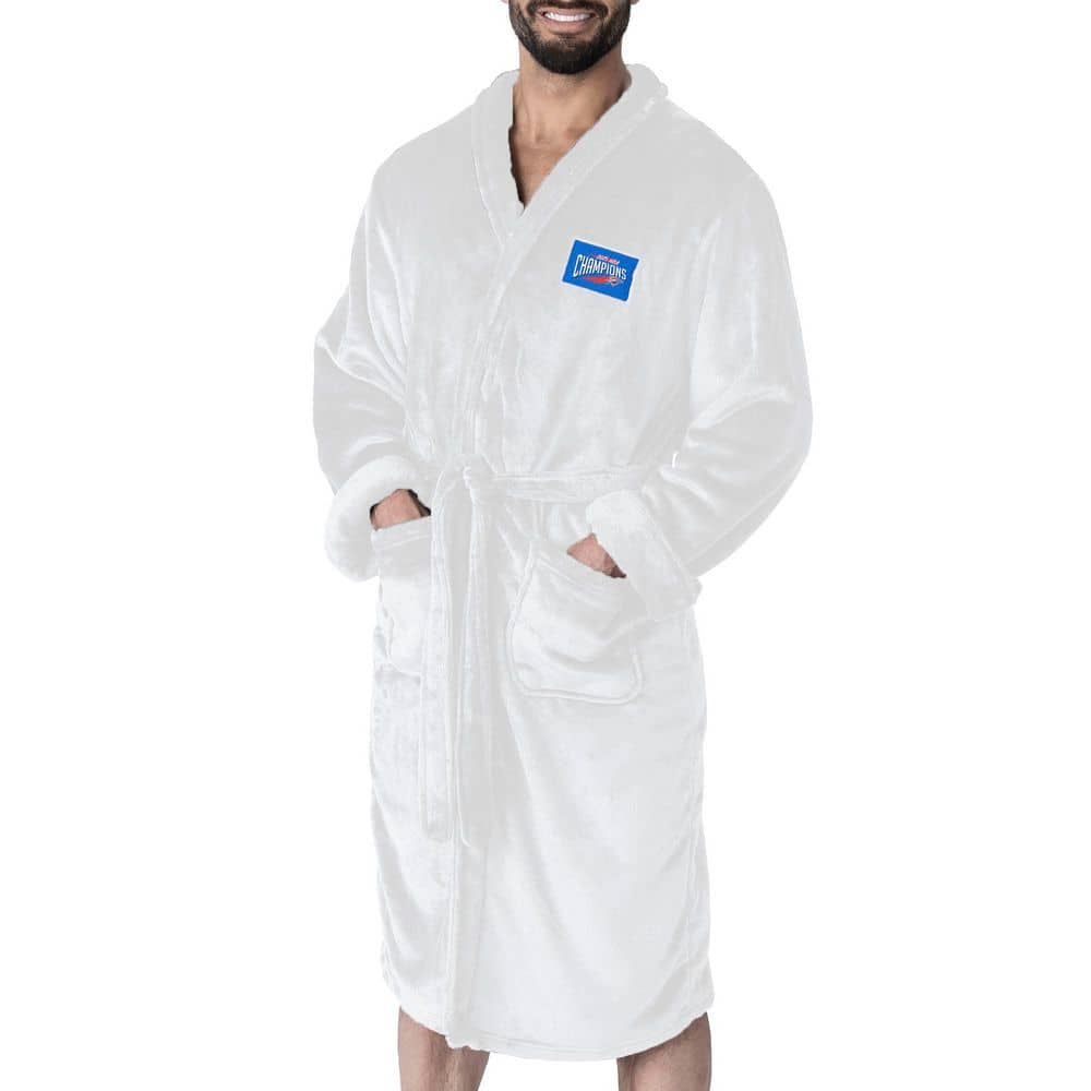 Oklahoma City Thunder NBA Rim White Silk Touch Robe L/XL price history on PriceWatchPro