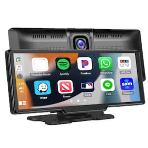 9.3 in. Portable Wireless Apple Carplay Car StereoDisp.Screen GPS Nav. w Android Auto,Bluetooth,Google Assist,Voice Ctrl