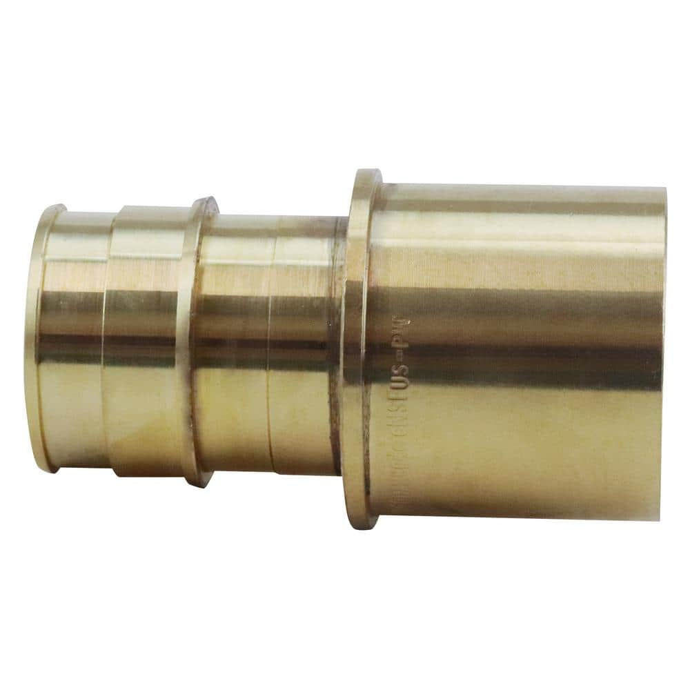 Apollo 1 In Brass Pex A Expansion Barb X 1 In Female Sweat Adapter Epxfsa11 The Home Depot 