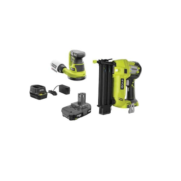 ryobi brad nailer home depot