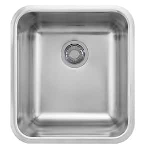 Grande Undermount Stainless Steel 21.5 in. x 19.75 in. Single Bowl Kitchen Sink