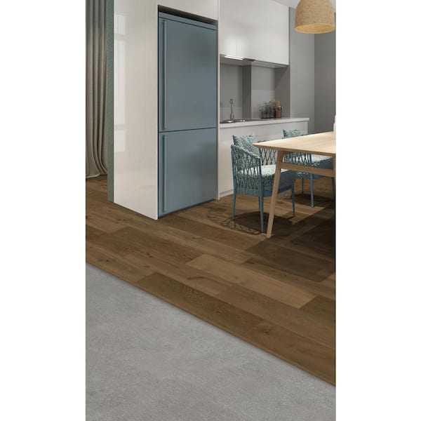 Waterproof Rigid Core Flush Reducer in the color Accolade 0.27 in. T x 1.69 in. W x 94 in. L