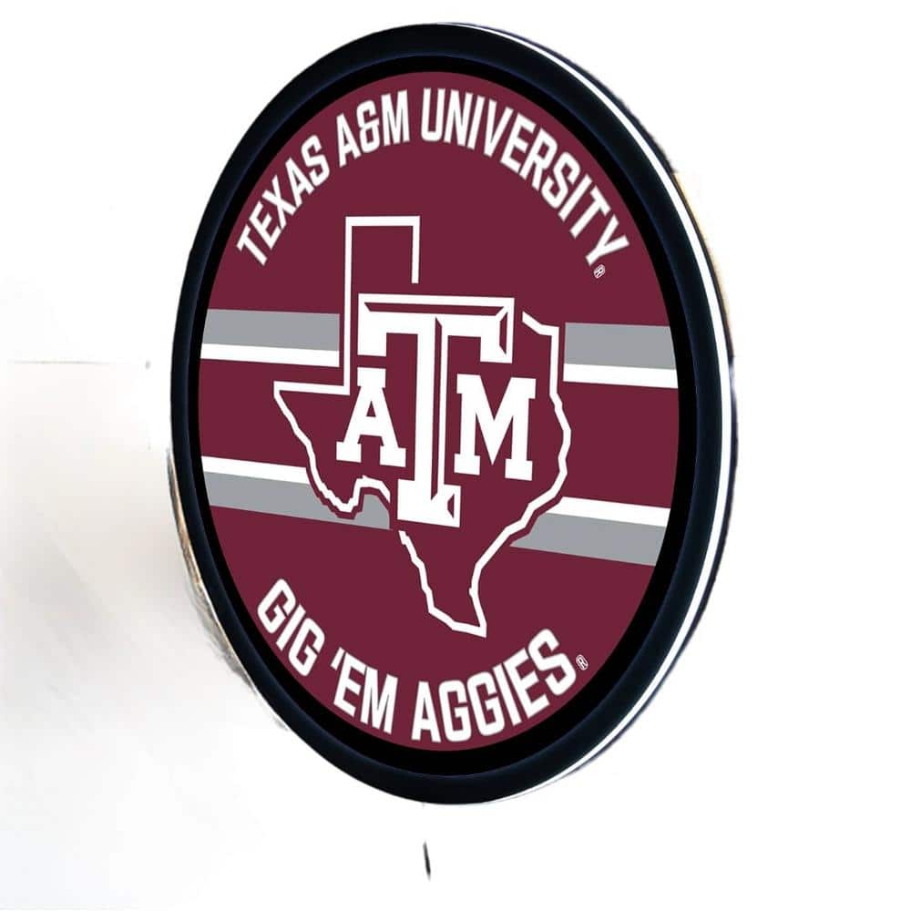 Texas A and M 15 in. Round Plug-in LED Lighted Sign price history on PriceWatchPro