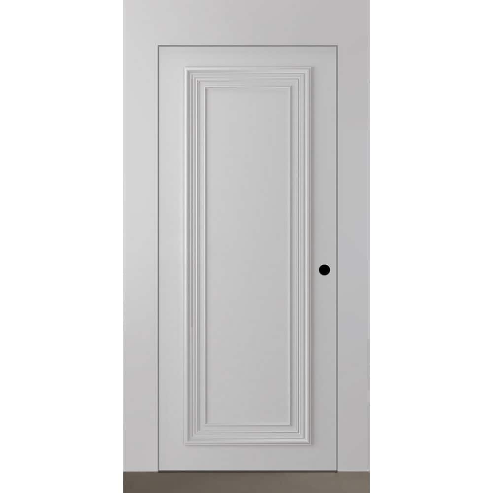 Palazzo 1-panel 32 in. x 80 in. Right-handed Primed Composite Wood Single Prehung Interior Door Hidden Frame Regular price history on PriceWatchPro