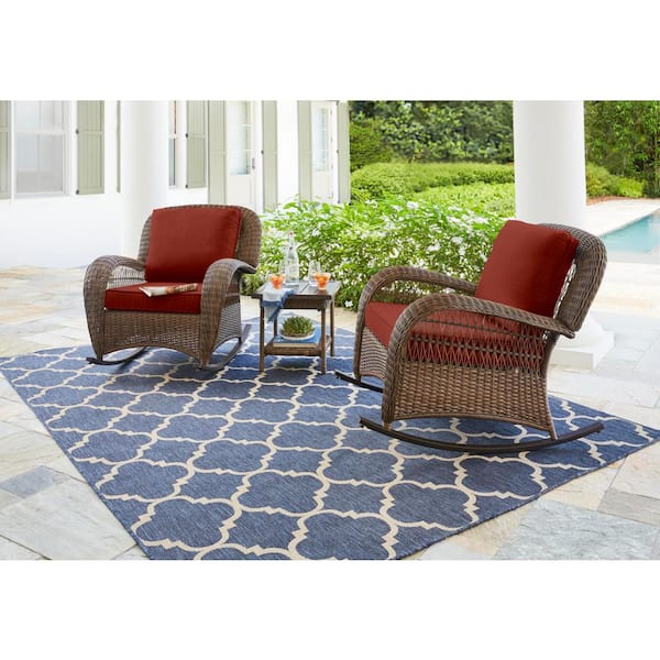 home depot wicker rockers