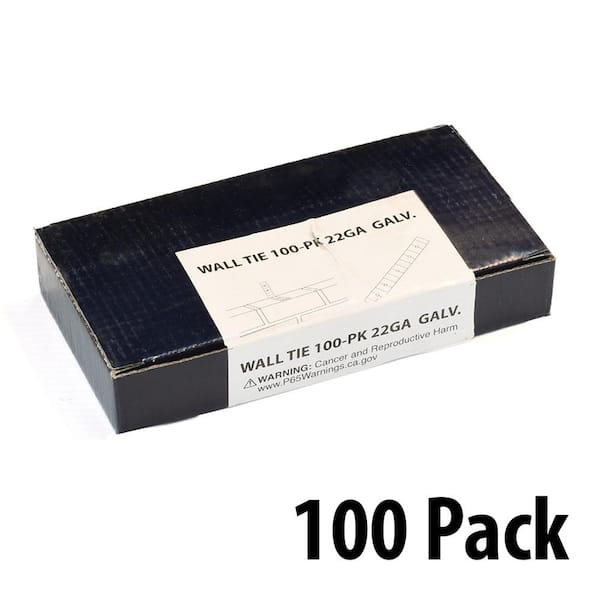 Steel Wall Ties (600-Pack)