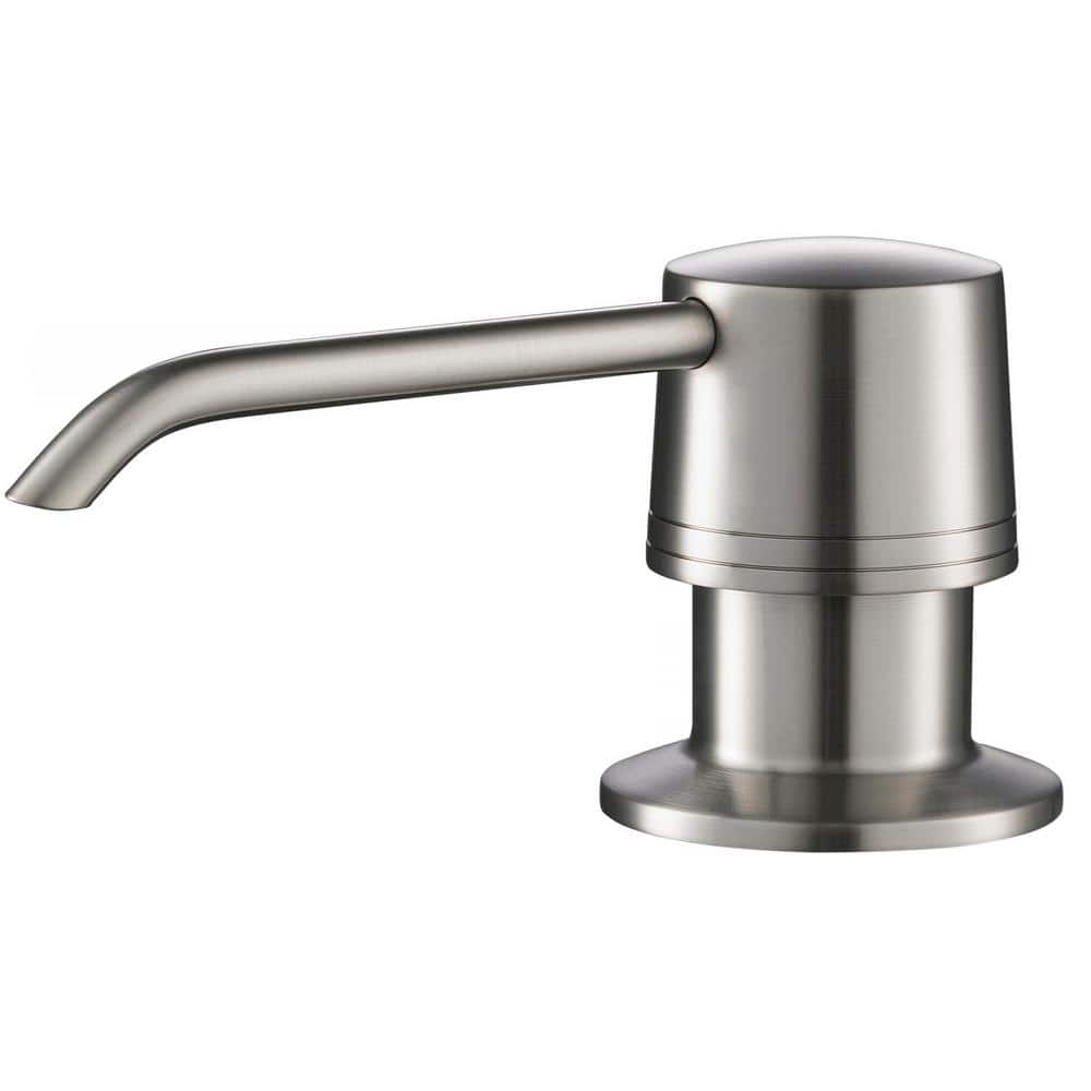 Kraus Kitchen Soap Dispenser In All Brite Spot Free Stainless Steel Ksd 31sfs The Home Depot 3084