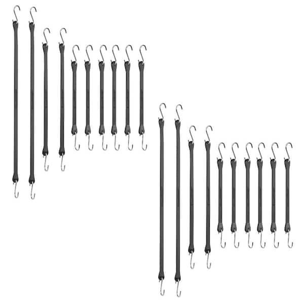 Bungee Tarp Strap Value Pack Assortment - 10 Piece (2-Pack)