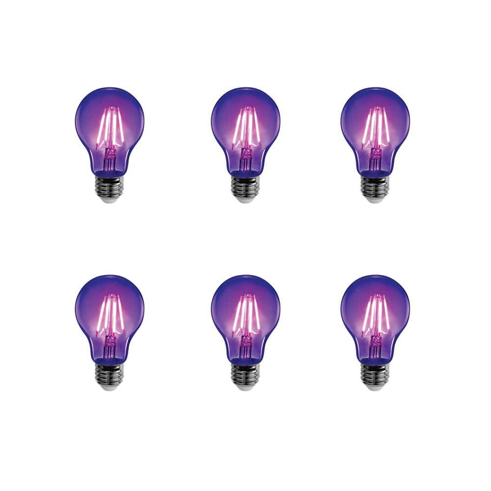 7 watt black light bulb