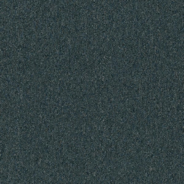 Transit - Franco - Blue Commercial/Residential 24 x 24 in. Glue-Down Carpet Tile Square (72 sq. ft.)
