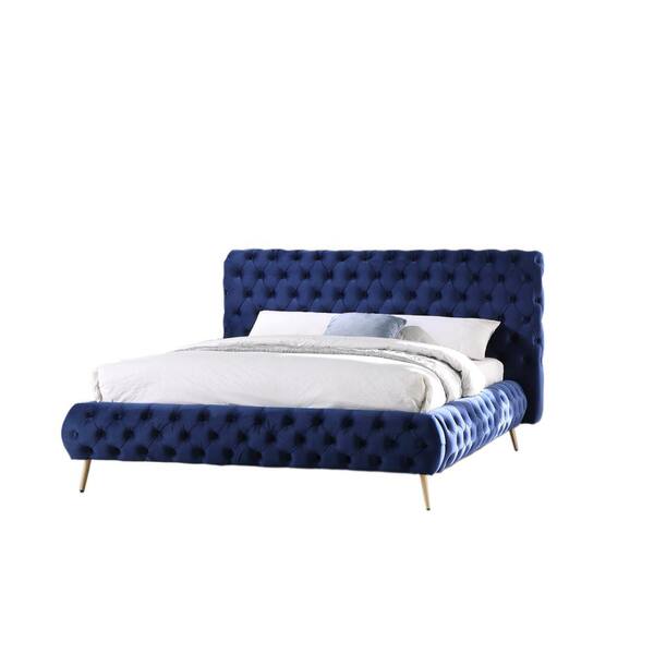 Best Master Furniture Janine Tufted, Best Bedding For California King Bed