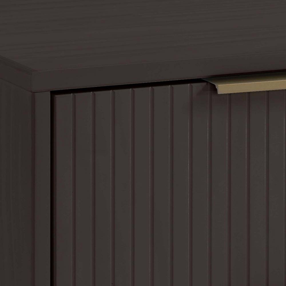 Granville Dark Grey Pinewood Vertical Dresser Set