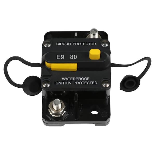 Renogy Circuit Breakers, Rated for 48-Volt DC at 80A