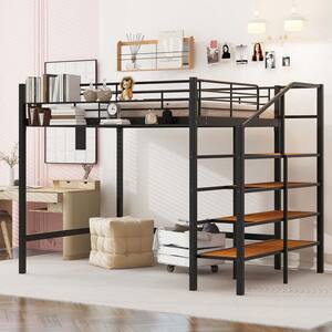 Black Full Platform Bed