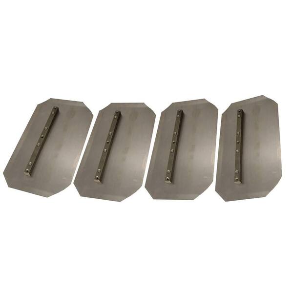 - Fits Allen Whiteman 3 packs 8" x 23" Power Trowel Flat Finish Blade Wacker 