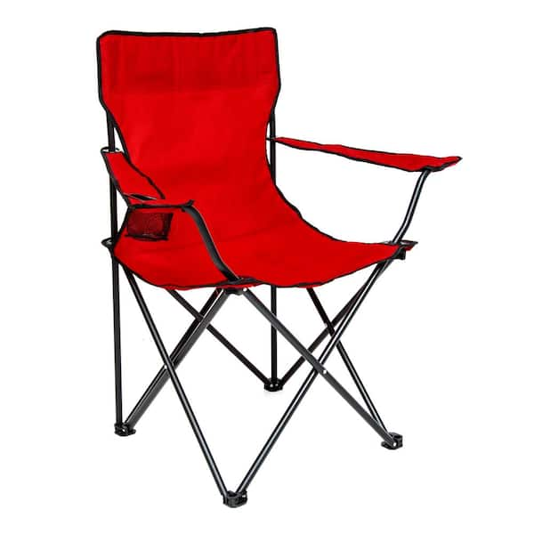 Costway Portable Folding Beach Canopy Chair W/ Cup Holders Bag Camping  Hiking Outdoor : Target