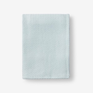 The Company Store Organic Cotton White Solid Queen Woven Blanket