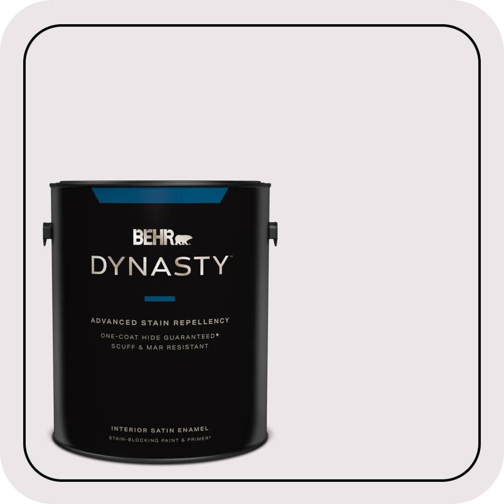 1 gal. #PR-W03 Melodic White Satin Enamel Interior Stain-Blocking Paint and Primer price history on PriceWatchPro