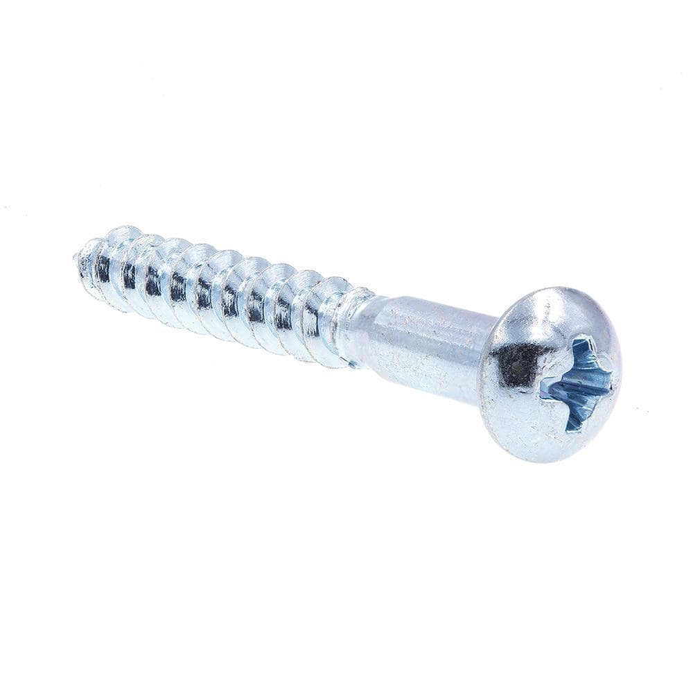 Silicon Bronze Round Head Slotted Wood Screws - #4 to #14 Sizes