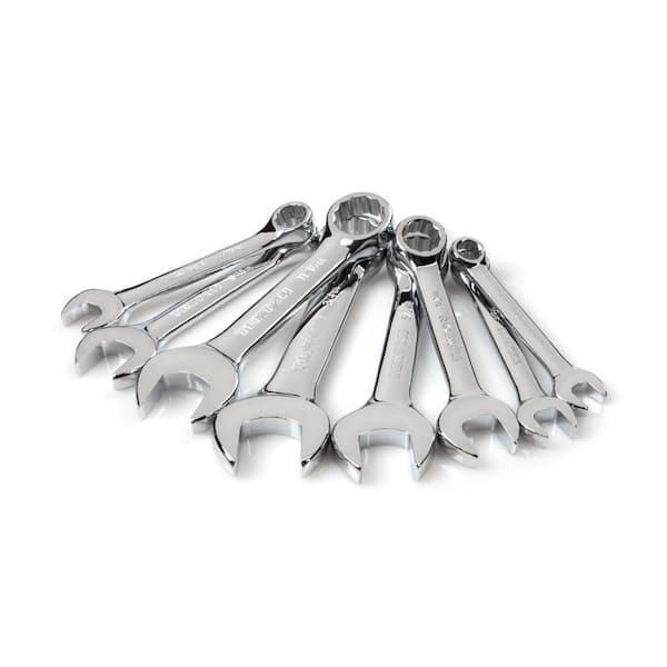 5/16-3/4 in. Stubby Combination Wrench Set (8-Piece)