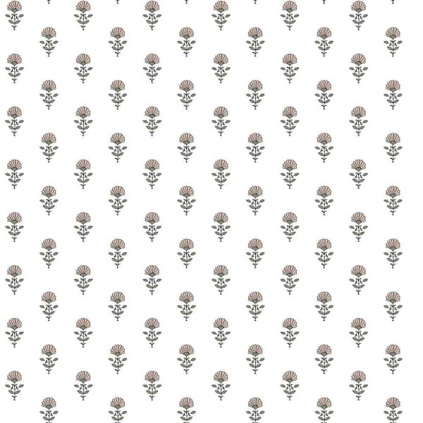 A-Street Prints Libby Petal Mini Floral Wallpaper Sample