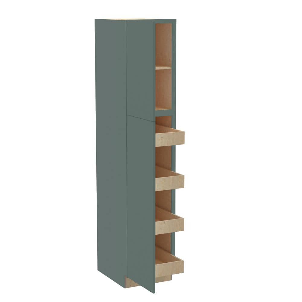 Hargrove 18 in. W x 24 in. D x 84 in. H Assembled Plywood Pantry Kitchen Ca