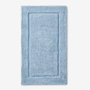 Legends Blue Sky 72 in. x 30 in. Cotton Bath Rug