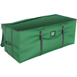 Green Heavy-Duty 600D Oxford Waterproof Artificial Tree Storage Bag for Trees Up to 9 ft Tall 1-Piece