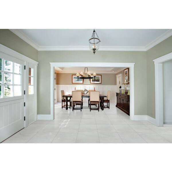 MSI Alexandra White 24 in. x 24 in. Matte Porcelain Marble MSI Alexandra White 24 in. x 24 in. Matte Porcelain Marble
