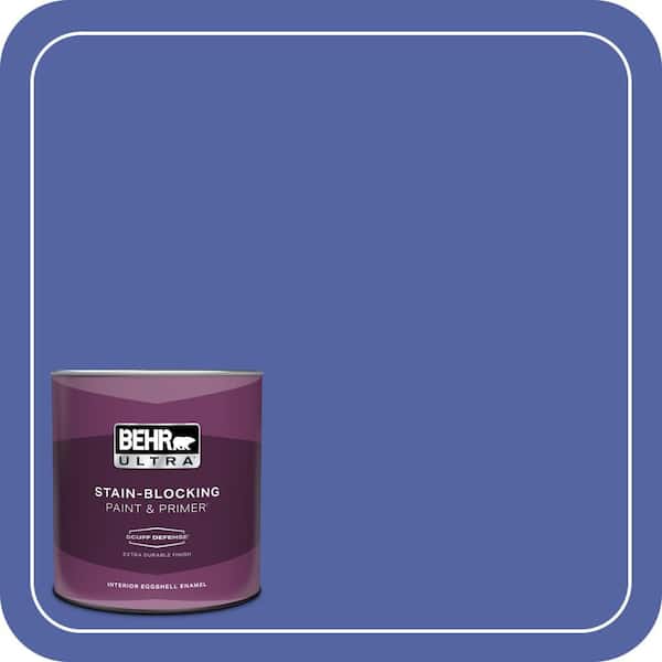 BEHR ULTRA 1 qt. #T13-9 Electrify Extra Durable Eggshell Enamel Interior Paint & Primer