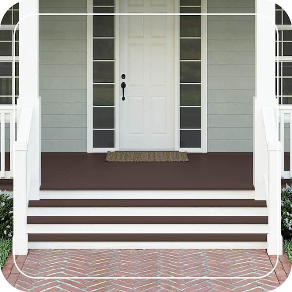 1 gal. #S-G-790 Bear Rug Textured Low-Lustre Enamel Interior/Exterior Porch and Patio Anti-Slip Floor Paint