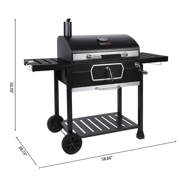 Outdoor gourmet smoker best sale